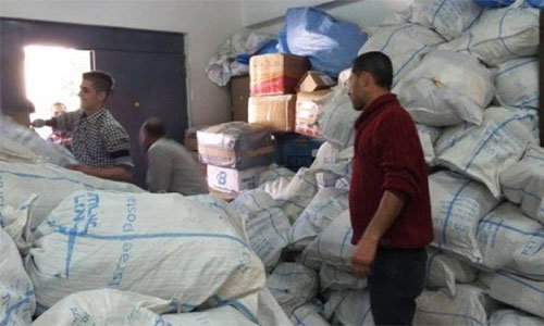 La ocupación israelí “libera” diez toneladas de correo retenido durante años